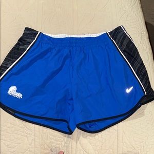 Drake University Nike Dri-Fit running shorts